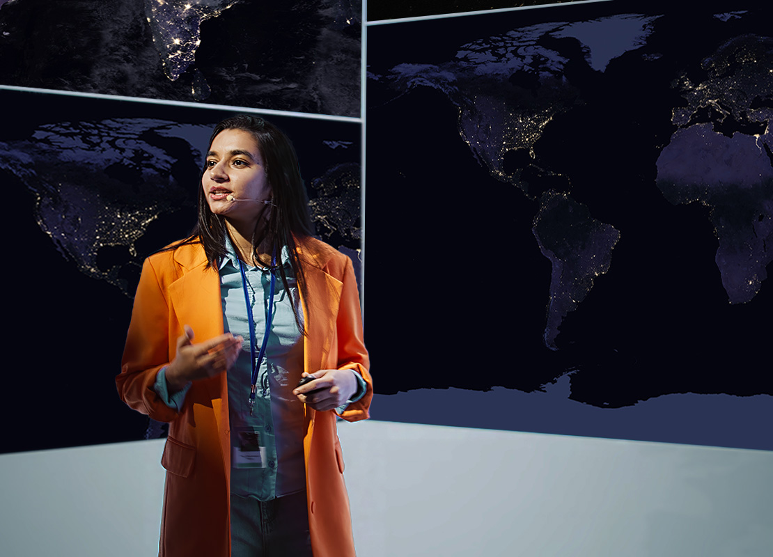 GST specialist at conference